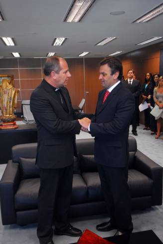 Governador se reúne com o arcebispo Metropolitano de Belo Horizonte