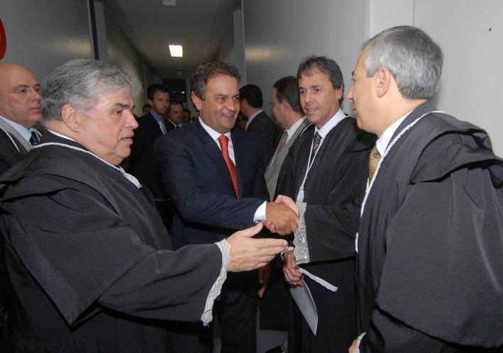 Governador se encontra com novo presidente do TRE-MG